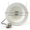 High Quality 5-6 in Recessed LED 12W 3000K Retrofit Downlight Kit - 100w eq.